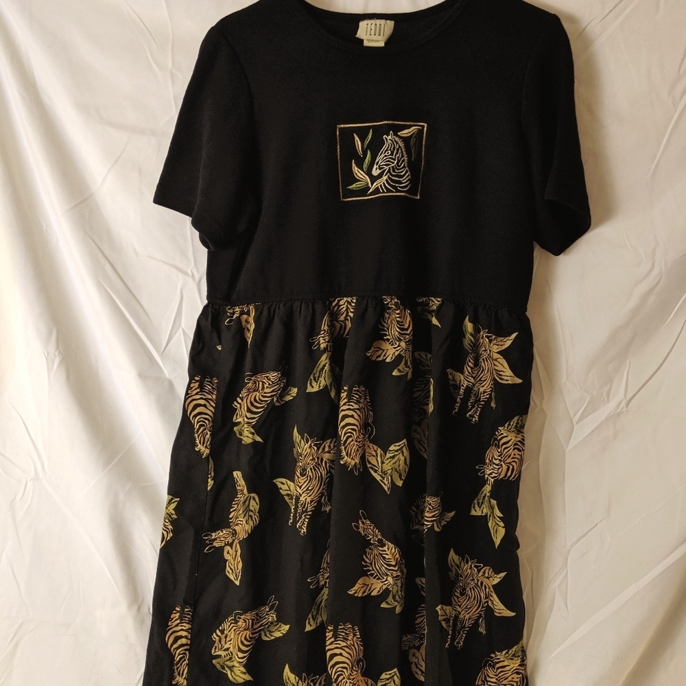 Teddi  grannycon dress size large